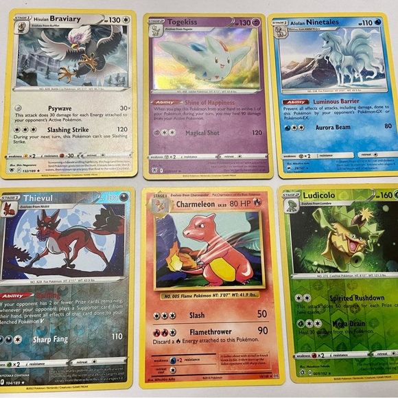 Lot of 6 Pokemon Cards # 6 - Picture 1 of 10